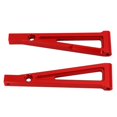thumbnail image 2 of 2 pcs RC Car Front Swing Arm Aluminum Alloy Lightweight Suspension Arm Set for ARRMA 1/8 Red, 2 of 5