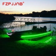 FZPJJNB Green LED Boat Light Strip Deck Waterproof 12v Bow Trailer Pontoon Lights Marine Y01