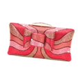 thumbnail image 4 of Bolso de mano de noche Strade Fareast Limited con brillantes diamantes de imitación Rojo 19 cm x 11 cm x 7 cm, 4 of 8