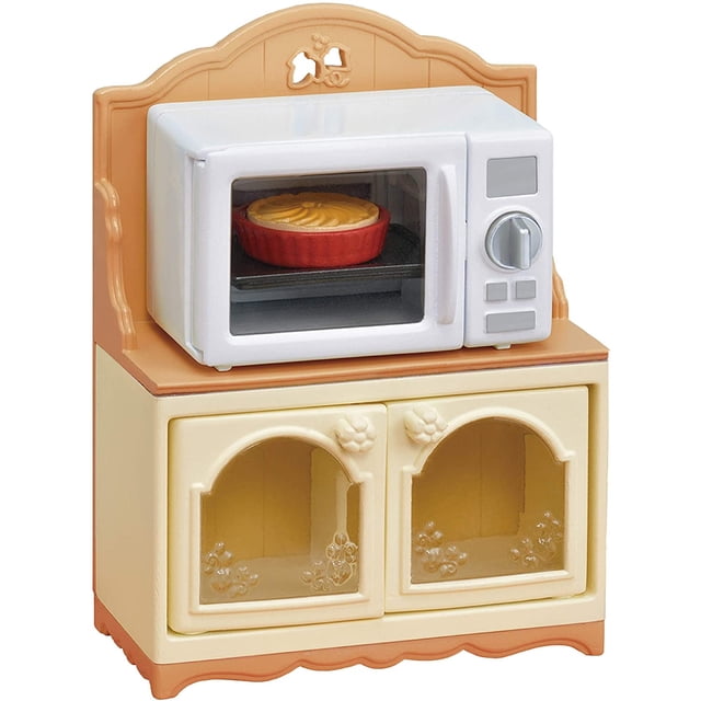 Armario para Microondas Calico Critters Muebles de Casa de Muñecas