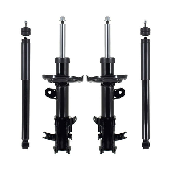 Set Front Suspension Strut Assembly-Rear Shock Absorber For 2016-2022 Acura ILX Monotube Performance Upgrade