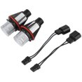 thumbnail image 1 of Faros delanteros LED para coche 6000K Bombillas para faros delanteros Luz blanca para correr Ojos de angel Halo 20W Reemplazo de marcador de anillo LED para BMW X5 E39 E60 E63 E61 esquí esquí Gafas de esquí, 1 of 5