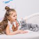 thumbnail image 3 of Gato de peluche de simulación animal, juguete para niños, 11.8" x 5.9" x 3.9", 3 of 7
