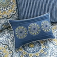 thumbnail image 5 of Madison Park 6-Piece Adult Twin Scalloped Daybed Cover Set with Bedskirt and Decorative Pillow, Classic Lightweight Quilting Daybed Set, Blue, 5 of 8