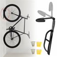 thumbnail image 3 of Montaje En Pared Para Bicicleta, Almacenamiento De Bicicleta De Montaña, Estante Montado En La Pared, Soportes, Gancho De Suspensión De Pared De Acero Para Bicicleta Yuarrent OD008921-00, 3 of 7