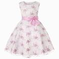 thumbnail image 1 of NIEWTR Robe pour Tout-Petites Fille Petite Fille Mignonne à Imprimé Sans Manches Robe d'Été Séchage Rapide Robe pour Voyages d'Été (Rose, 3-4 Ans), 1 of 8