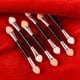 thumbnail image 3 of Pincel de esponja para sombra de ojos, pinceles de maquillaje para ojos, aplicador de sombra de ojos, pinceles de esponja multifuncionales de doble punta, herramientas de maquillaje, 10 piezas, 3 of 5