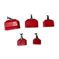thumbnail image 1 of arctrm 5 Pcs Accessoires de Blocs de Percussion Musicaux Blocs de Rythme Premium Professionnels Rouge, 1 of 10