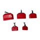 thumbnail image 1 of Bloque de percusión duradero, plástico premium, juego de batería Jam Block, ritmo práctico Rojo, 1 of 9