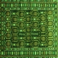thumbnail image 1 of Ahgly Company Indoor Square Persian Green Traditional Area Rugs, 3' Square, 1 of 1