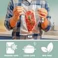 thumbnail image 4 of Avid Armor Pre-Cut Vacuum Sealer Bags, 8" x 12" Quart, 200 Pack, BPA-Free Embossed for Food Storage, Sous Vide, Meal Prep, All Brands, 4 of 8