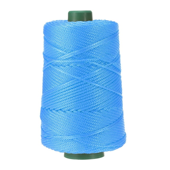 Uxcell Polyester Macrame Cord, 3mm x 219 Yards Polypropylene Cords for DIY Crafts - (Light Blue)