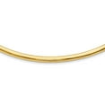 thumbnail image 4 of 14K Yellow Gold 6mm Domed Omega Necklace 18 Inch, 4 of 4