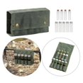 thumbnail image 2 of Botella de condimentos con bolsa de lona, ​​9 unidades, dispensador de condimentos portátil y reutilizable. verde militar 2, 2 of 8