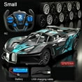thumbnail image 1 of Voiture de Sport RC 4WD à Grande Vitesse, Télécommande, Mini Modèle Réduit, Véhicule Électrique de Dérive et de Course, Jouets pour Garçons et Enfants, Rentrée Scolaire, Bleu, 21 cm, 1 of 6