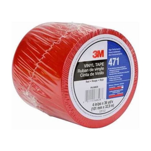 3m Floor Tape,Red,4 inx108 ft,Roll 471