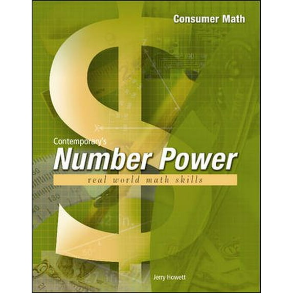 Pre-Owned Number Power: Financial Literacy: Number Power Consumer Math (Paperback) 0072979097 9780072979091