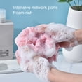 thumbnail image 2 of Travelwant 3Packs Bath Sponge Shower Loofahs Mesh Pouf Bath Scrunchies Body Wash Puff, 2 of 6