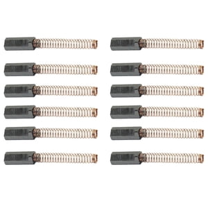 W10380496 Brosse de moteur à mélangeur de carbone pour tourbillon & KitchenAid Brosse à moteur pour mélangeurs Nouveau AP5178083,PS3495098,12 Faites votre valise,12 * Brosse en carbone, Noir