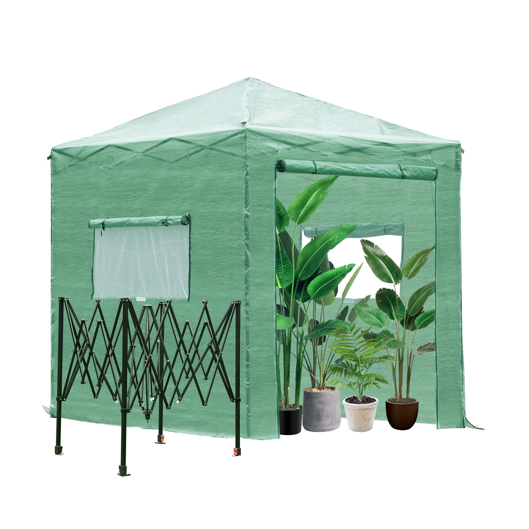 best choice products 15x7x7ft portable walk in greenhouse tent