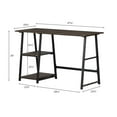 thumbnail image 3 of South Shore Evane Industrial Desk with Storage, 3 of 4