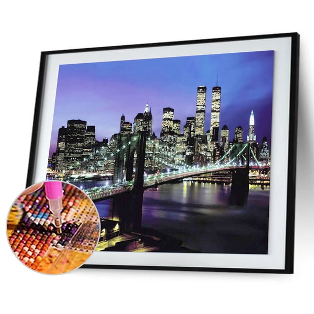 Cuadros Decorativos City Night 5D Diamond DIY Pintura Craft Kit Home Wall Decor Sywqhk Nuevos Originales