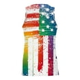 thumbnail image 4 of GERsome 4th of July Tank Tops for Men Summer Sleeveless USA Flag Stars Stripes Graphic Tees Loose Fit Gym Workout Muscle Tee M-6XL, 4 of 4