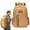 Khaki, variant on Camouflage Sports Backpack,Large Capacity Padded Shoulder Daypack for School Outdoor Travel,19.69"×12.6"×5.91",1PC,Camouflage Brown