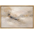 thumbnail image 6 of Framed Canvas Print Neutral Abstract Wall Art Minimalist Modern Decorative for Living Room Bedroom - 24"x36" NATURAL, 6 of 8