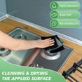 thumbnail image 4 of KKFEN-Microfiber Dish Cloth for Washing Dishes Dish Washing Rags Best Kitchen Washcloth Cleaning Cloths Wash Cloths with Poly Scour Side 12Inchx12Inch 10 Pack Black, 4 of 4