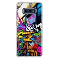 thumbnail image 1 of MUNDAZE Samsung Galaxy S10e Shockproof Clear Hybrid Protective Phone Case Urban Graffiti Street Art Painting Cover, 1 of 5