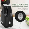 thumbnail image 4 of 5.9" Wide Feed Chute Cold Press Juicer for Whole Vegetable & Fruit, 250W Slow Masticating Juicer Machines with with Dual-Layer Strainer, 4 of 7