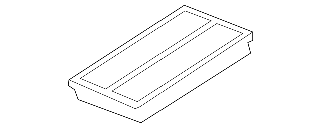 Genuine OE Honda Filter Element - 17220-RRA-A00