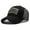 Black with White, variant on Sun-protective personalized baseball cap, adjustable breathable half-mesh duckbill cap, retro outdoor sports camouflage cap