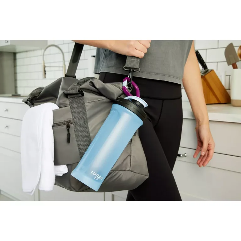 Contigo Fit Shake & Go 2.0 Shaker Bottle with Leak-Proof Lid, 20oz Gym  Water Bottle with Whisk and C…See more Contigo Fit Shake & Go 2.0 Shaker  Bottle