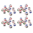thumbnail image 1 of 40 Piezas Dados de Póquer Caras de 16 mm para Juegos de Cartas de, 1 of 9