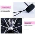 thumbnail image 4 of maskred Absurdly Portable And Water-Resistant Umbrella For On Go Small But Mighty Small Sun Rain Umbrella Winered, 4 of 6