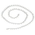 thumbnail image 1 of Pearl Rhinestone Chain 1 Yard Glossy Bright Durable Exquisite Wide Application Rhinestone Trim for Clothes Bag DIY, 1 of 14
