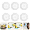 thumbnail image 3 of Tineasur 6Pcs Grill Plate for Outdoor Picnic Hollow Out ABS Food Serving Tray, 3 of 6