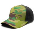 thumbnail image 2 of Camouflage Baseball Cap Adjustable Size – Stylish Spliced Design Trucker Hat, Dad Hat with Full Print Front & Brim, Breathable Cotton Blend Snapback for Sports, Travel & Daily Wear, 2 of 3