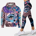 thumbnail image 2 of Conjunto deportivo 3D para mujer, suéter con capucha, pantalones de Yoga, conjunto deportivo de princesa para Yoga, top esencial con capucha para mujer 2024, 2 of 5