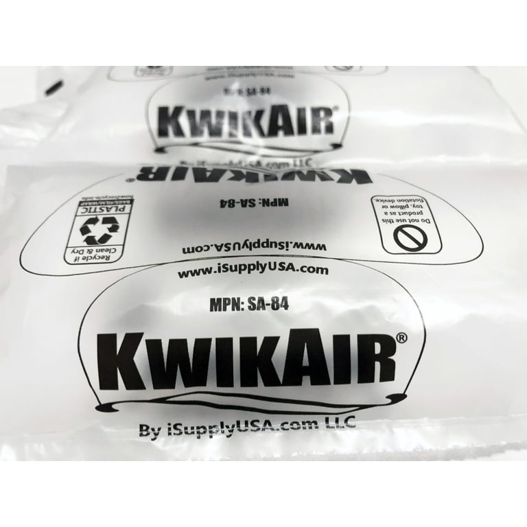 342 Count 4x8 Air Pillows 40 Gallon 6.6 Cubic feet HDPE For Speed Air Void Fill Cushioning Shipping Packing Package Peanuts Defender KwikAir