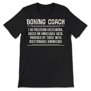 Funny Boxing Coach Shirt - I Do Precision Guesswork