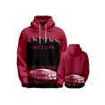 thumbnail image 4 of Men's Athletic Team Style Hoodie Double-faced knit pullover hoodie Soft and comfortable 100% polyester fabric Stylish casual sports top/sweatshirt, 4 of 6