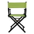 thumbnail image 4 of Chaise de Réalisateur 18 Pouces Cadre Noir - Toile Vert Lime, 4 of 5