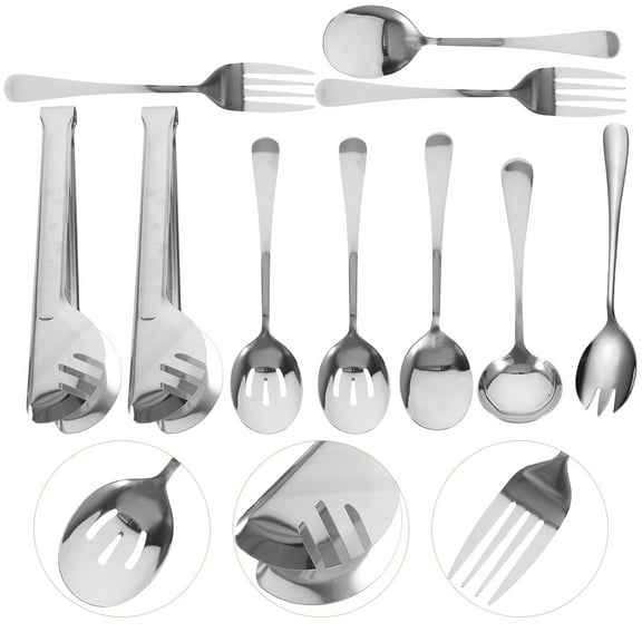 VERDANVERSE Buffet Serving Utensil Stainless Steel Silver for Restaurants at Catering 10