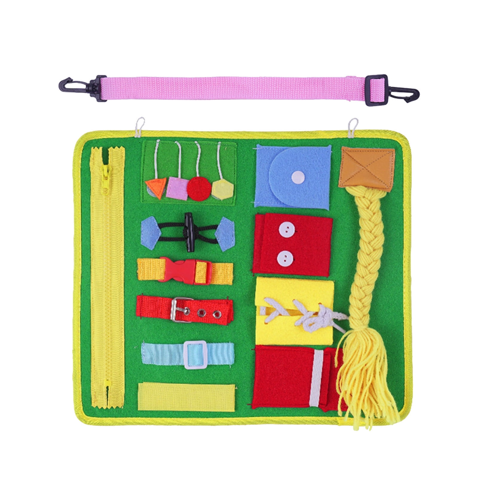 Bdwing Jouet Sensoriel à Bulles Push And Pop - Jouet Sensoriel En Silicone Pour Enfants Et Adultes - Soulage L'anxiété - Jouets à Presser Pour Autisme Et TDAH (arc-en-ciel