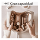 thumbnail image 2 of Cosmetiquera Neceser Organizadora Viaje Gran Capacidad Mujer Xtellar Blanco Cuero Pu, 2 of 3