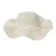 thumbnail image 4 of Sombreros de paja para mujer, sombreros para el sol, visera de moda, sombreros de protección solar bohemios, sombreros de playa Blanco, 4 of 9