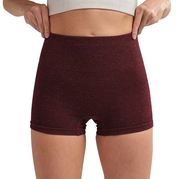 FAIWAD Athletic Shorts for Women High Waist Seamless Stretch Workout Yoga Short Leggings Breathable Slim Biker Shorts